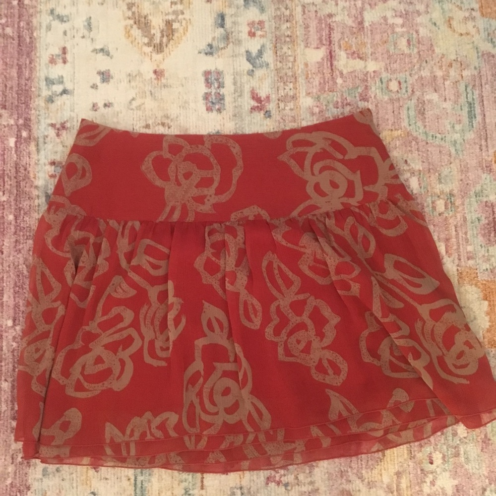 Kenzie Printed Floral Skirt